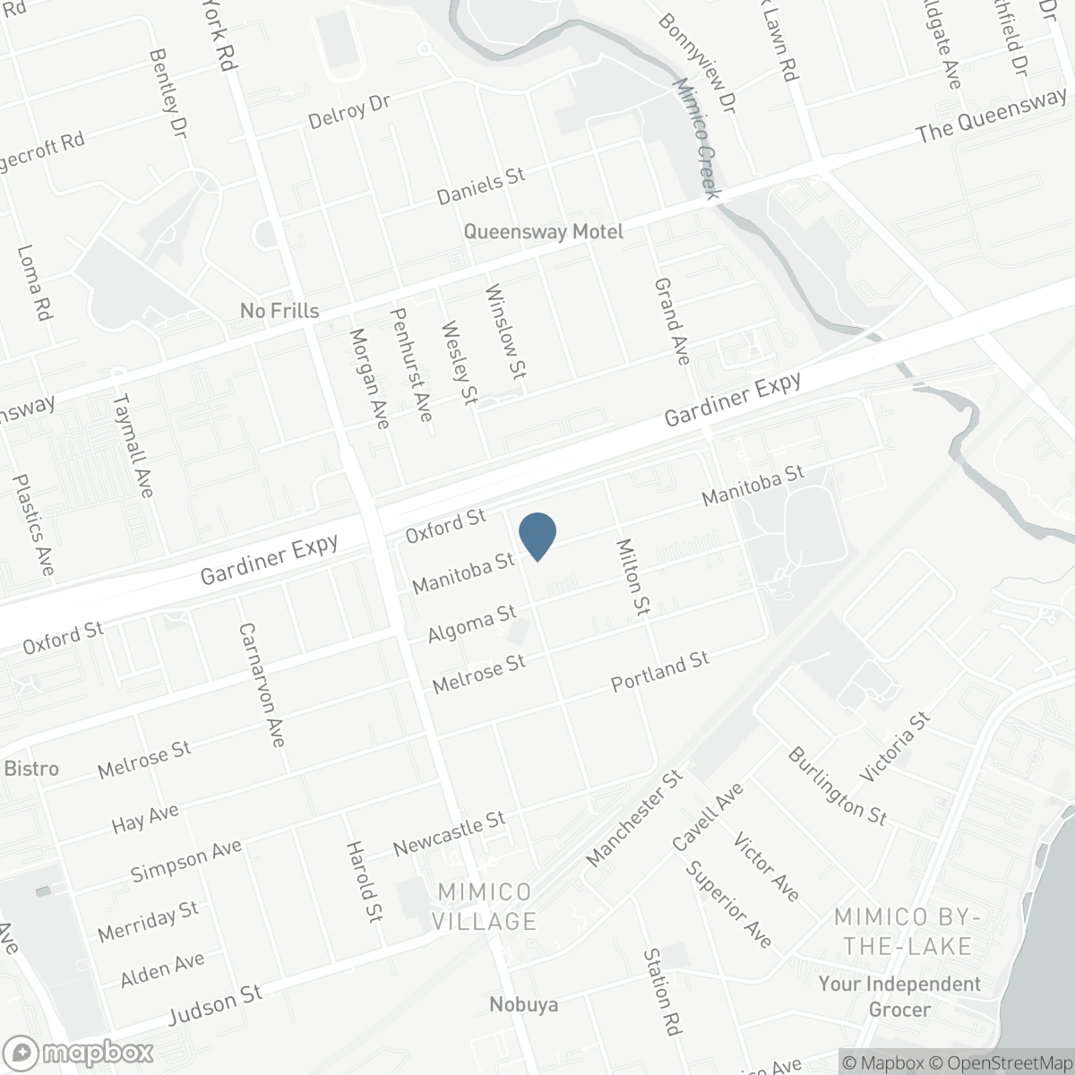 58 MANITOBA STREET, Toronto, Ontario M8Y 1C9